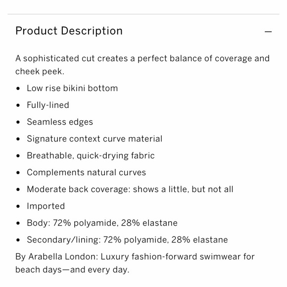 NWT Arabella London Bardot Bikini - Picture 8 of 9